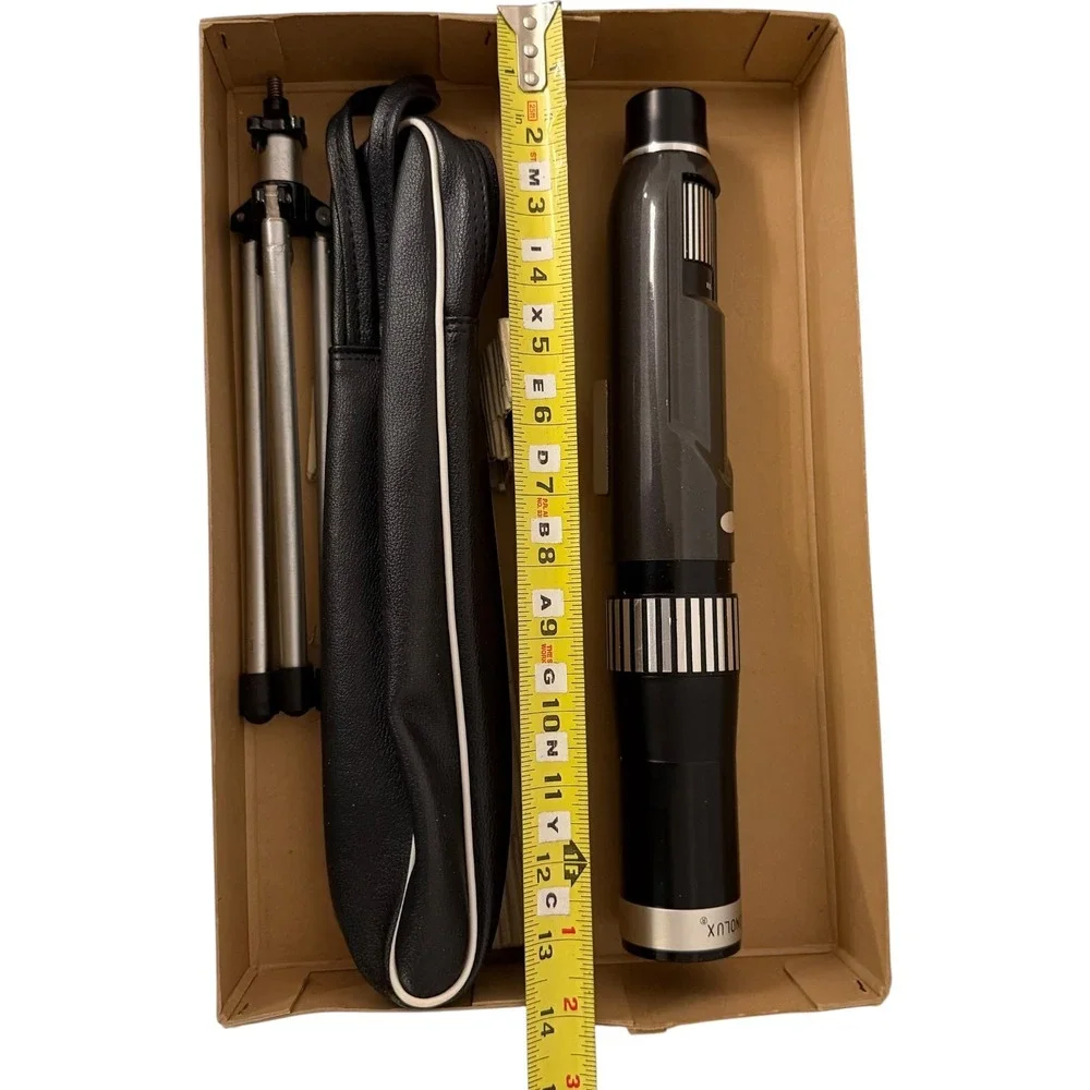 Monolux 4374 Telescope 8x-25x30mm Zoom with Tripod and Case Vintage Japan Good - Picture 9 of 10